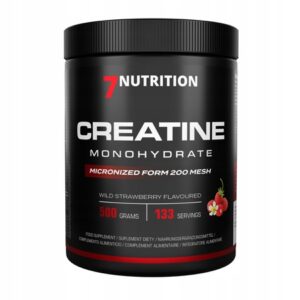 Kreatyna proszek poziomkowy 7Nutrition 500 g