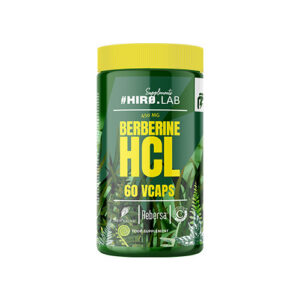 Hirolab Berberine HCL 450 mg 60 vcaps. Rebersa kurkumina bioperyna cynamon
