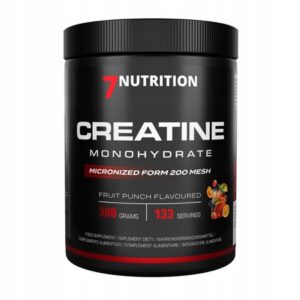 Kreatyna proszek owocowy poncz 7Nutrition 500 g